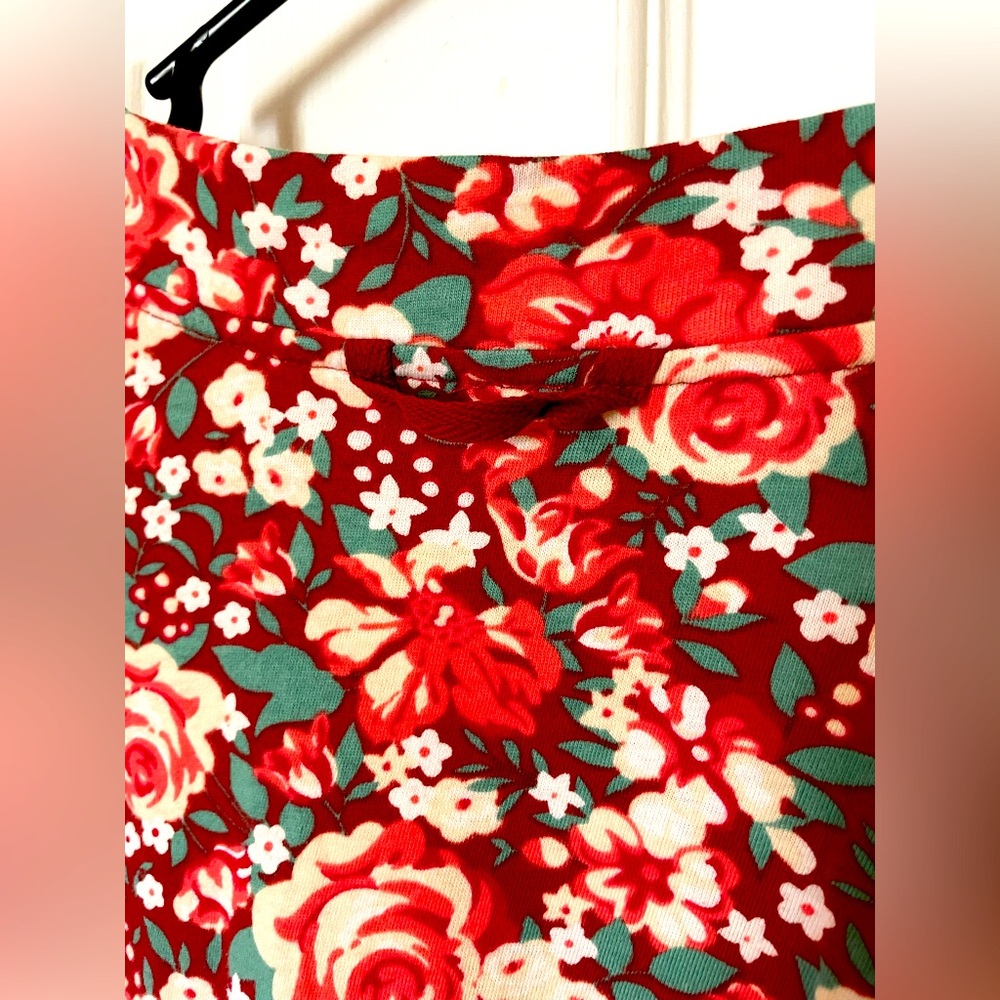 NWOT FP Movement Inspire Printed Layer in Red Faded Poppy by Free People - Picture 6 of 12
